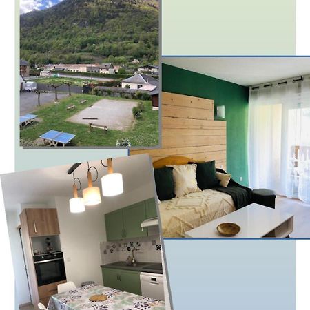 Appart T 3 Bagneres-De-Luchon Vue Montagne - Piscine Mi Juin Zewnętrze zdjęcie