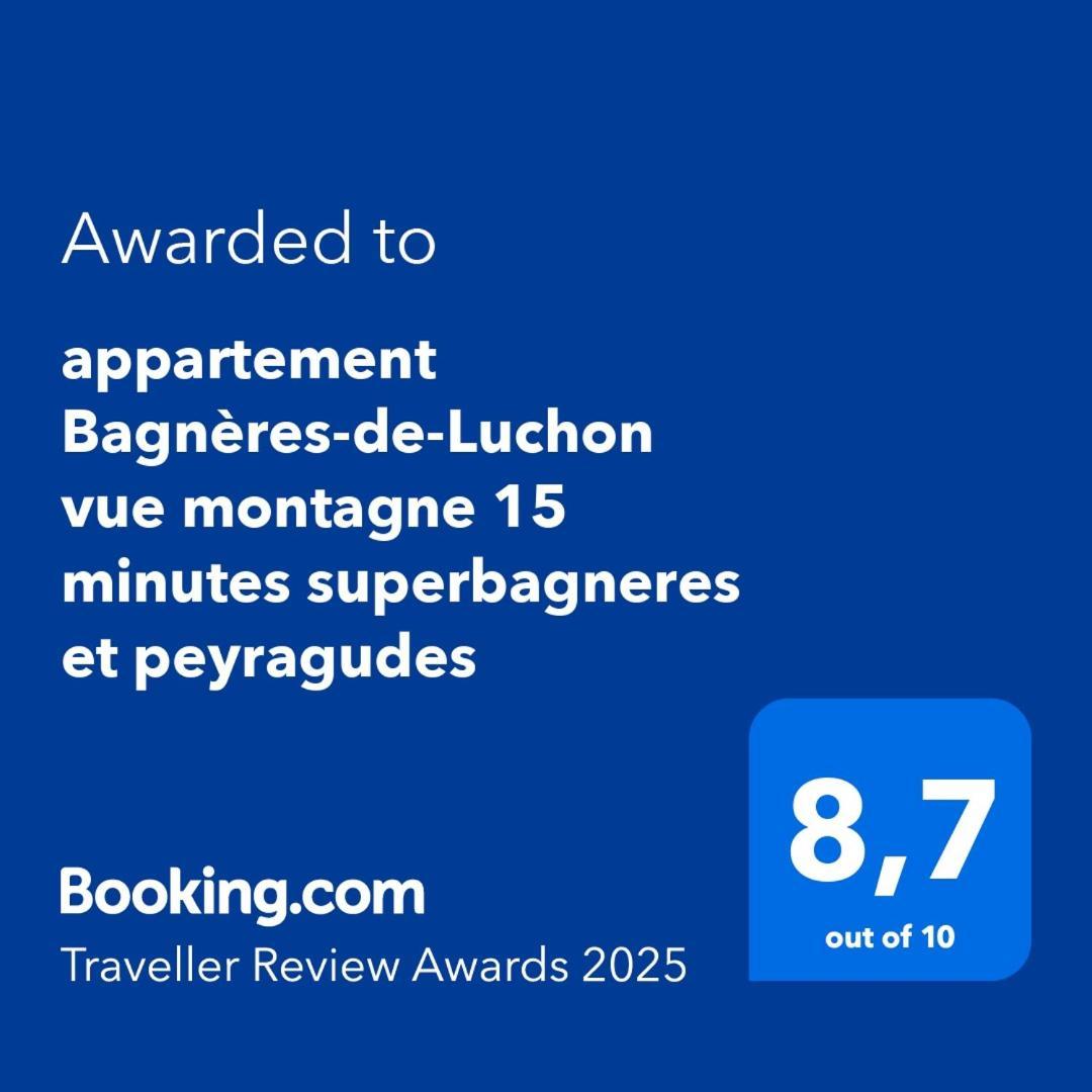 Appart T 3 Bagneres-De-Luchon Vue Montagne - Piscine Mi Juin Zewnętrze zdjęcie